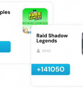 rewarded user acquisition campaign examples