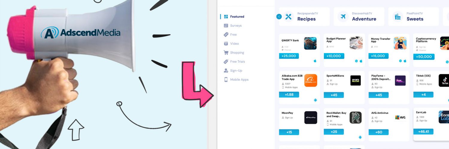 Adscend Media's latest offerwall for app monetization